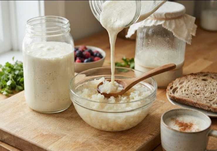 Ly kefir lên men — thức uống tốt cho thận hỗ trợ hệ vi sinh đường ruột