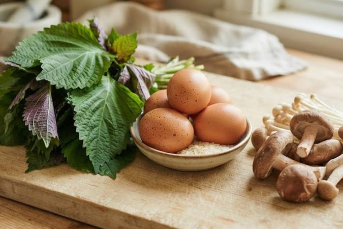 Trứng kết hợp tía tô: 3 món ăn bổ dưỡng bảo vệ hệ tim mạch