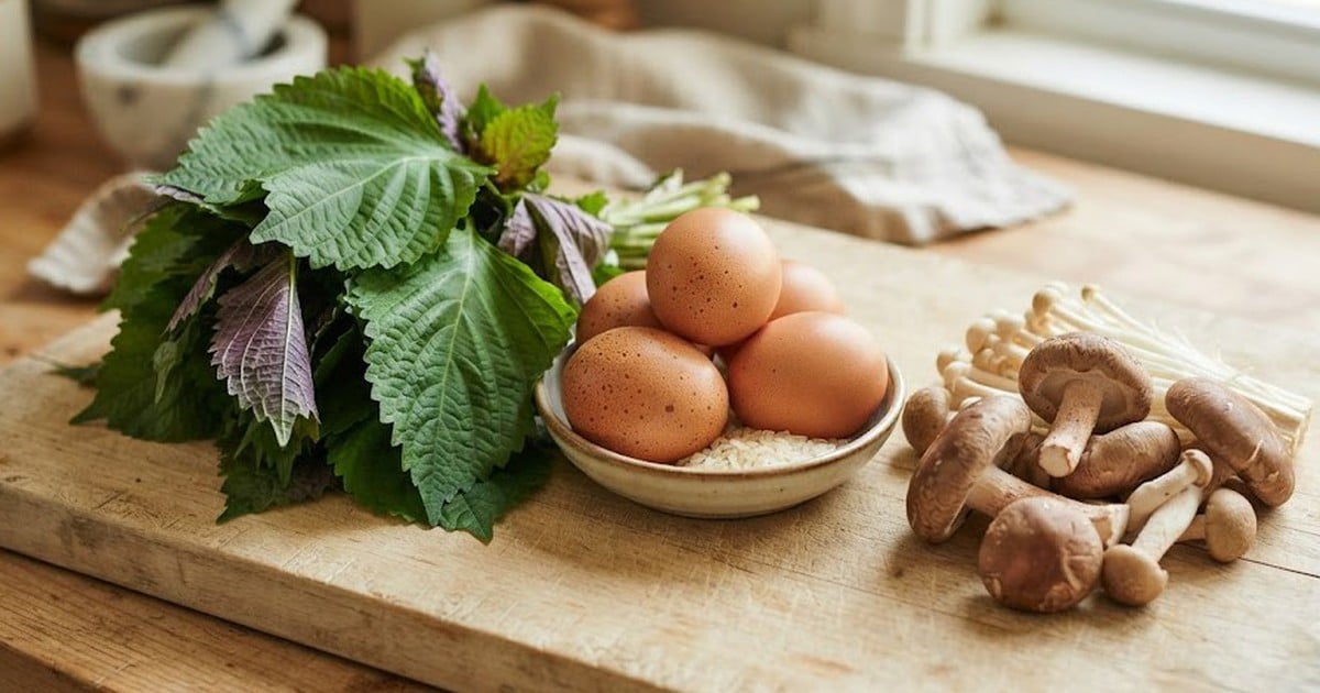 Trứng kết hợp tía tô: 3 món ăn bổ dưỡng bảo vệ hệ tim mạch