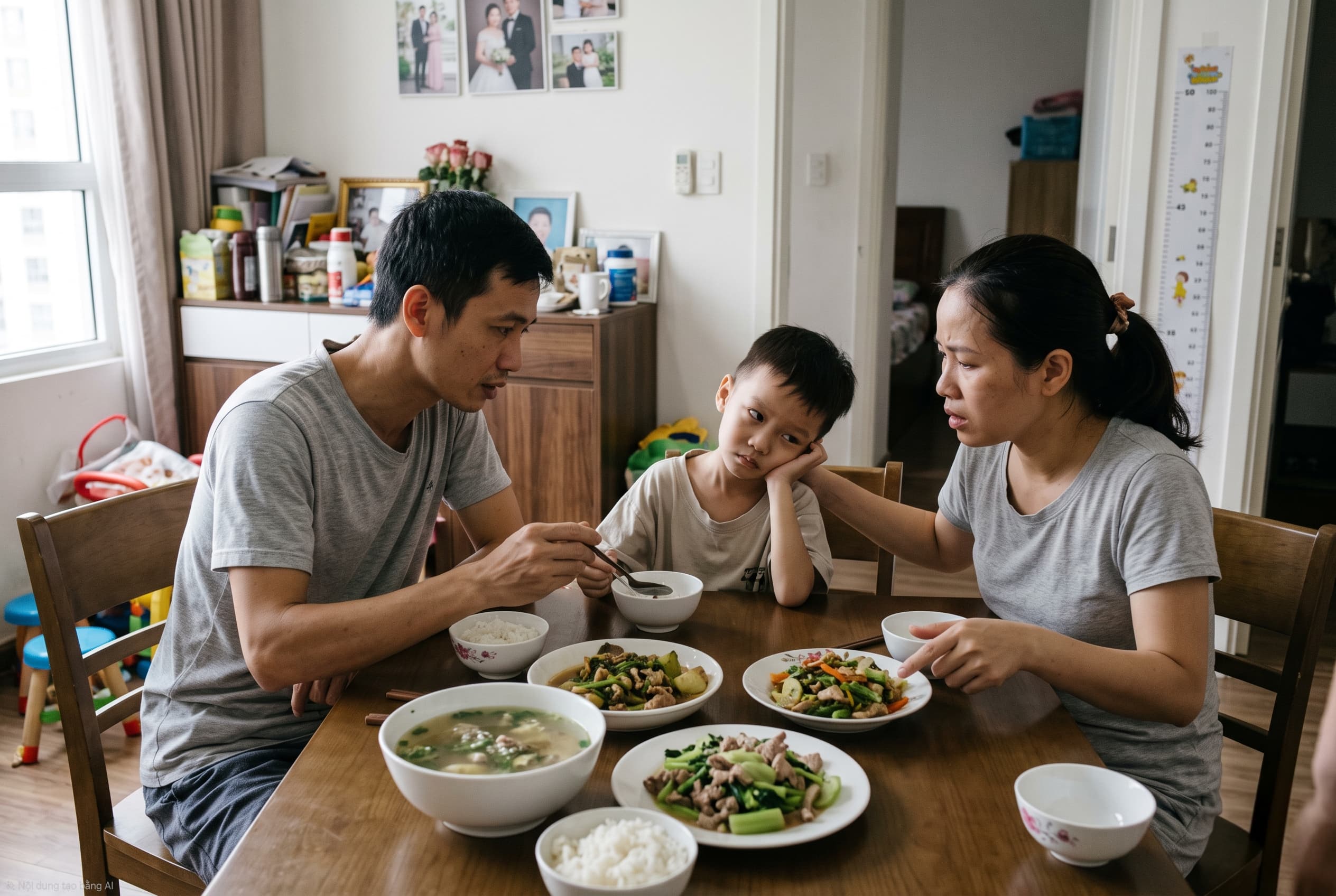 Sai lầm khi chăm trẻ ăn nhiều không tăng cân như ép ăn và lạm dụng men tiêu hóa