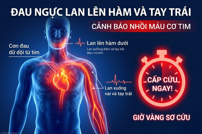 Dấu Hiệu Nhồi Máu Cơ Tim Điển Hình: Nhận Biết Sớm Để Cứu Lấy “Giờ Vàng”