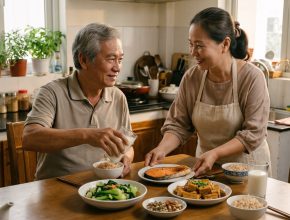 Dinh dưỡng người cao tuổi: Ăn uống giữ xương chắc, tim khỏe