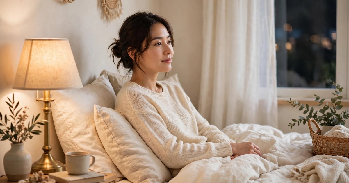 Người tỉnh giấc giữa đêm khó ngủ lại.