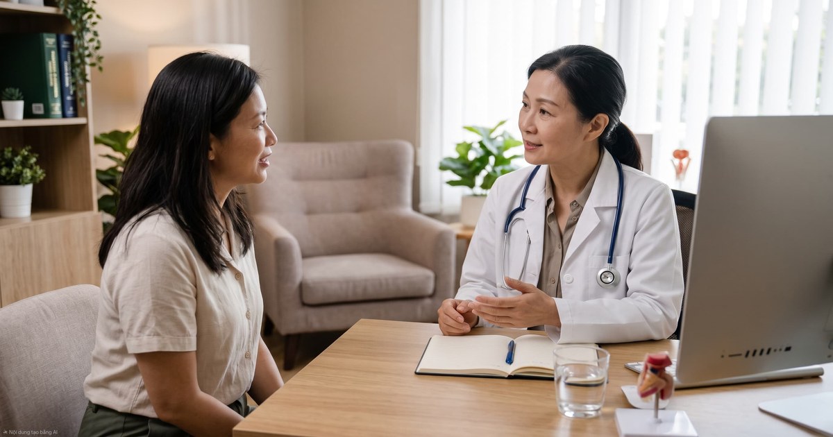 Người phụ nữ chăm sóc sức khỏe và thư giãn tại nhà