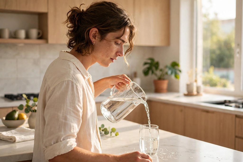 Thói quen uống đủ nước mỗi ngày tốt cho thận